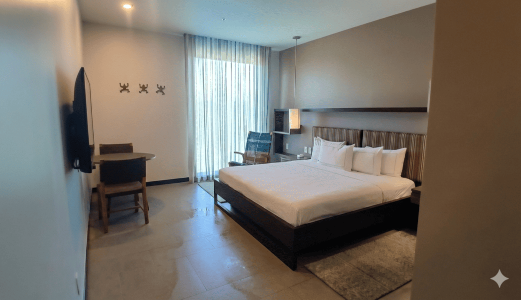 King suite in two-bedroom condo at Botanika Osa Peninsula